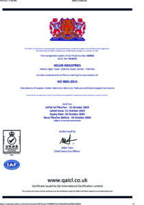 E-Certificate ISO 9001:2015