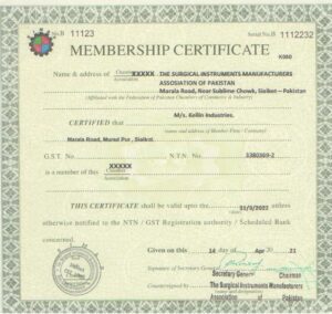 The Surgical Instruments Manufacturers Association of Pakistan (SIMAP)