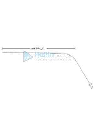 Yasargil Luer boring Suction Tubes 13cm, 1.5mm