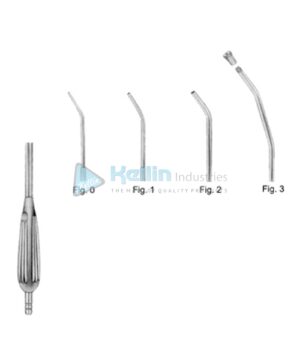 Yankauer Suction Tubes Complete Set with 4 Nozzle