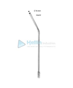 Nuboer Suction Tubes 21cm/8¼" 6mm Round