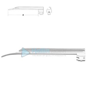 Miller Laryngoscope Blade Fig 4, working length 130mm (CLL)