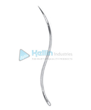 Post Mortem Needle Double Curved Cutting Edge