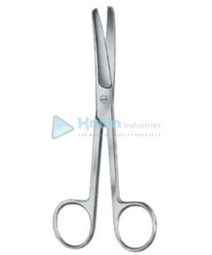 Operating Scissors Curved Fig 1 15.5cm/6" Bl/Bl