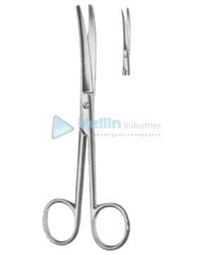 Grazil Operating Scissors Curved 13cm/5" Sh/Bl