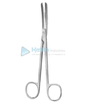 Mixter Operating Scissors Curved 15.5cm/6" Bl/Bl