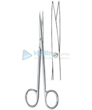 Metzenbaum-Fine Dissecting Scissors Straight 14.5cm/5¾" Sh/Sh
