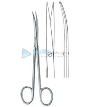 Metzenbaum-Fine Dissecting Scissors Curved 14.5cm/5¾" Sh/Sh