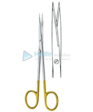 Metzenbaum-Fine Dissecting Scissors Straight 14.5cm/5¾" S/Sh TC
