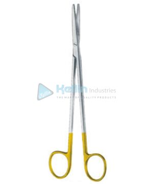 Metzenbaum Dissecting Scissors Straight TC 28cm/11" Bl/Bl
