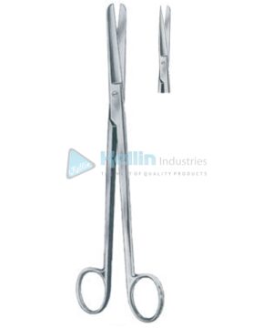 Sims Gynecological Scissors Striaght 23cm/9" Sh/Bl