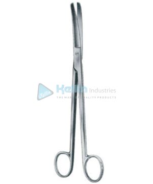 Sims Gynecological Scissors Curved 20cm/8" Bl/Bl