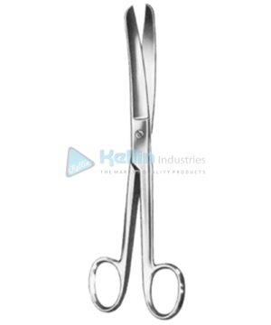 Doyen Gynecological Scissors Curved 18cm/7"