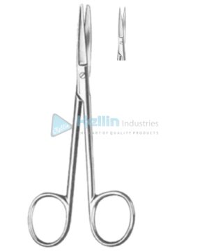 Wagner Fine Scissors Straight 12cm/4¾" Fig 4 Sh/Sh