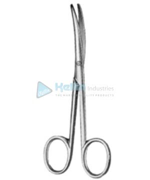 Landolt Enucleation Scissors Curved 12.5cm/5"
