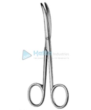 Landolt Enucleation Scissors Curved 12.5cm/5"