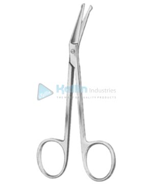 Fine Scissors Angled 10.5cm/4¼" Bl/Bl