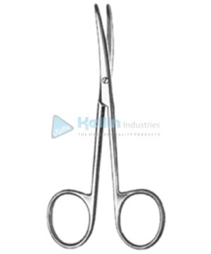 Baby-Lexer Knapp Fine Scissors Curved 10cm/4"