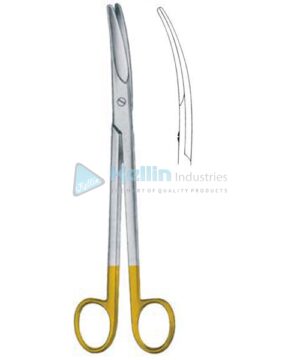 Episiotomy Scissors Curved 23cm/9" TC