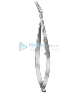 Noyes Iridectomy Scissors Angled On Flat 12cm/4¾"