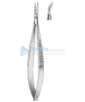Iridectomy Scissors Angled Bl/Bl 9cm/3½"