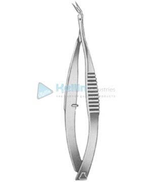 Vannas Iridectomy Scissors Angular 8cm/3¼"