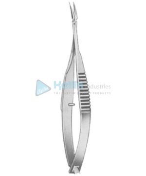 Vannas Mod, Tubingen Iridectomy Scissors Curved 8.5cm/3½"