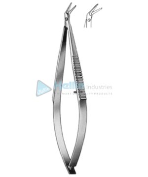 Castroviejo Iridectomy Scissors Angled10cm/4"