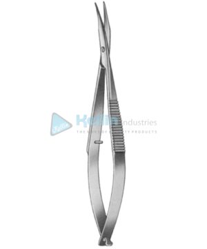 Westcott Iridectomy Scissors Curved Semi Bl/Bl 11.5cm/4½"