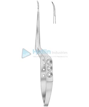Yasargil Micro Scissors Curved 22.5cm/9"