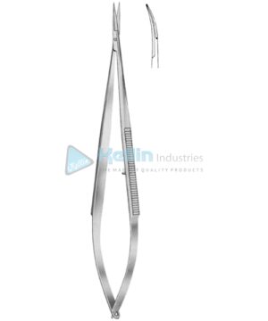 Jacobson Micro Scissors Curved 18cm/7"