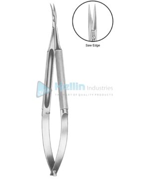 Micro Scissors Curved 16cm/6¼"