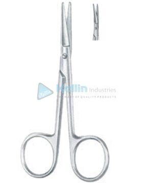 Knapp Eye and Fine Scissors Curved 10.5cm/4¼"