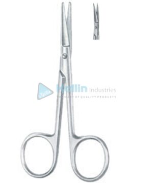 Knapp Eye and Fine Scissors Curved 10.5cm/4¼"