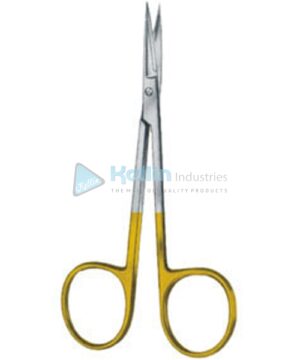 Eye and Fine Scissors Straight 11.5cm/4½" TC
