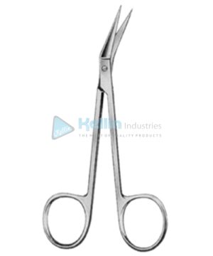 Eye Scissors Angled 9cm/3½"
