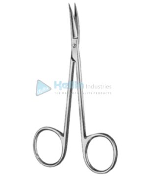Fine Eye Scissors Curved 11.5cm/4½"