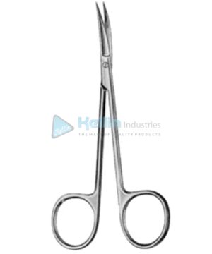 Fine Eye Scissors Curved 9.5cm/3¾"