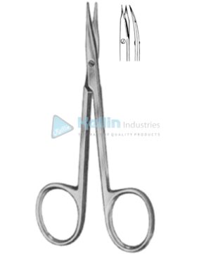 Tonotomy Scissors Pointed Curved 11.5cm/4½"