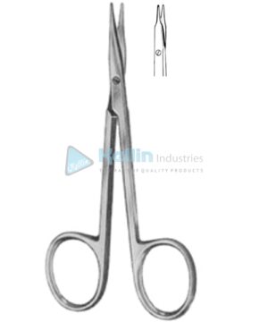 Tonotomy Scissors Blunt Straight 11.5cm/4½"