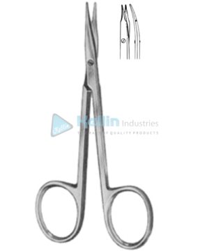 Tonotomy Scissors Blunt Curved 10.5cm/4¼"