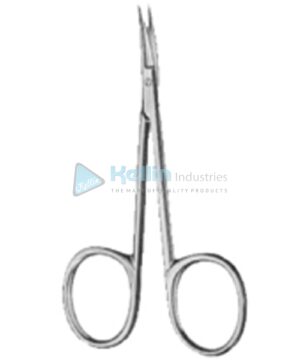 Bonn Eye Scissors Curved 8cm/3¼"