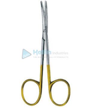 Eye Scissors Blunt Curved 11.5cm/4½" TC