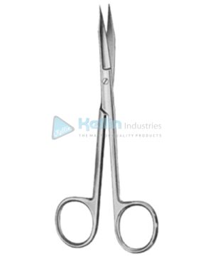 Goldmann-Fox Gum Scissors Curved 13cm/5"