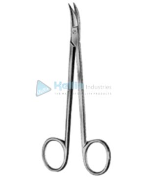 Quinby Gum Scissors Curved 12cm/4¾"