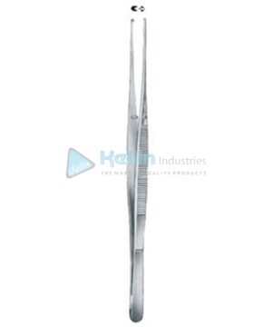 Taylor Tissue Forceps Straight 1:2 17.5cm/7"
