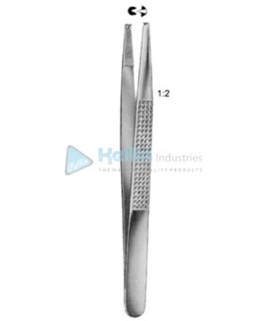 Bonney Tissue Forceps 1:2 18cm/7"