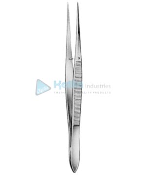 Splinter Forceps Straight Serrated 9cm/3½"