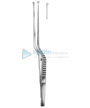 Yasargil Tumor Grassping Forceps 3mm 22cm/8½" Jaw Spoon Shaped