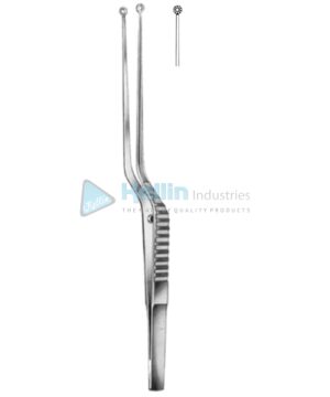 Yasargil Tumor Grassping Forceps 3mm 22cm/8½" Jaw Falt Serrated